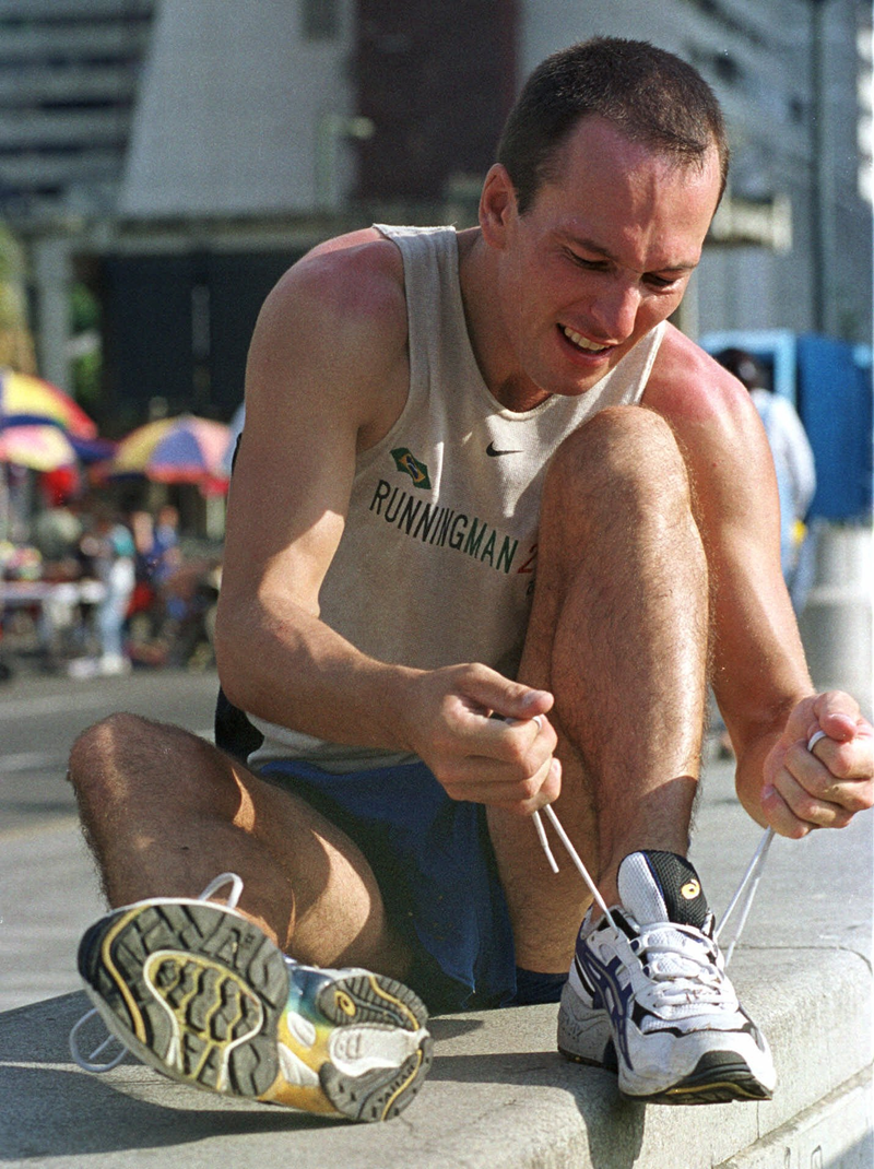 Garside en Caracas. AP